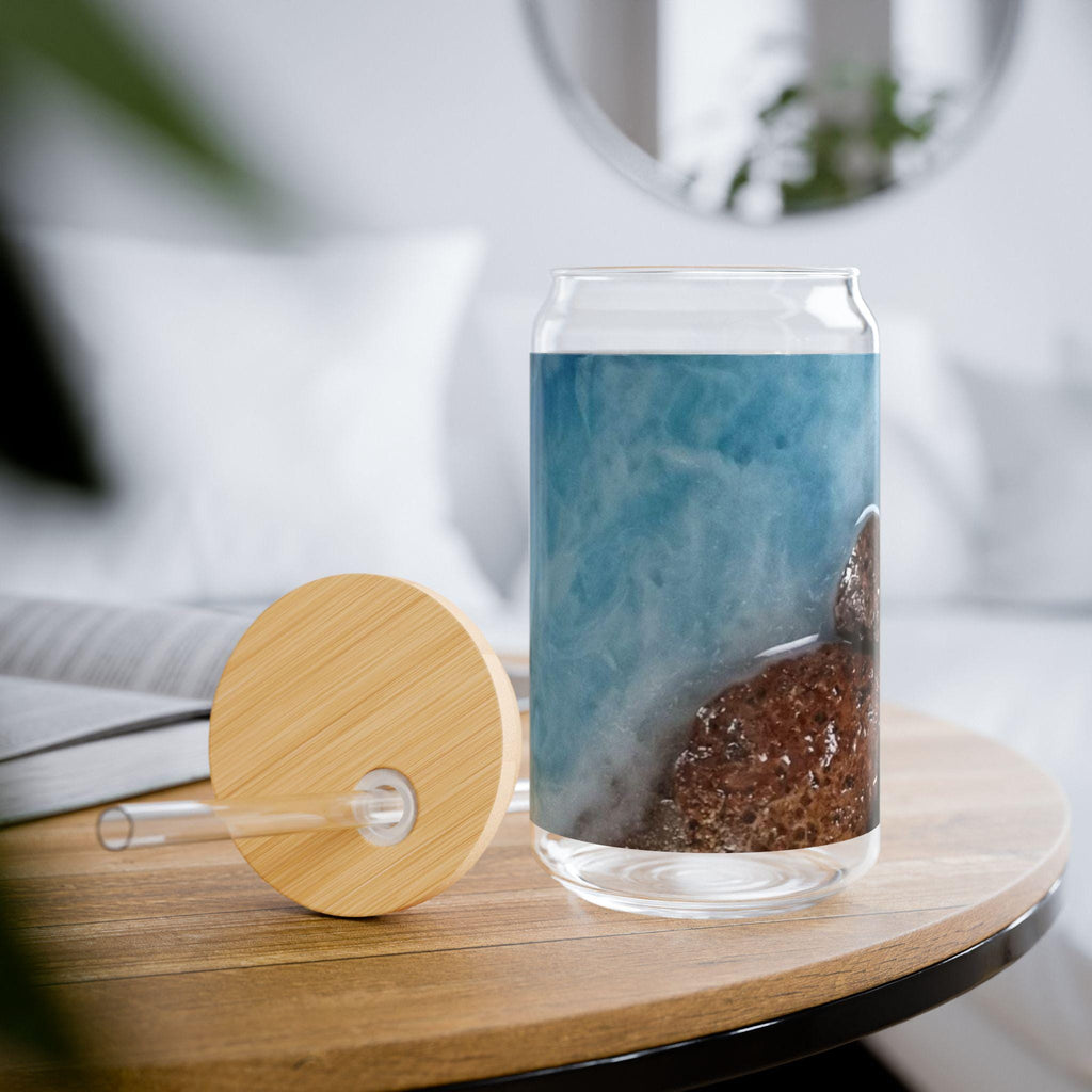 Ocean Wave Coast sipper glass | 16oz
