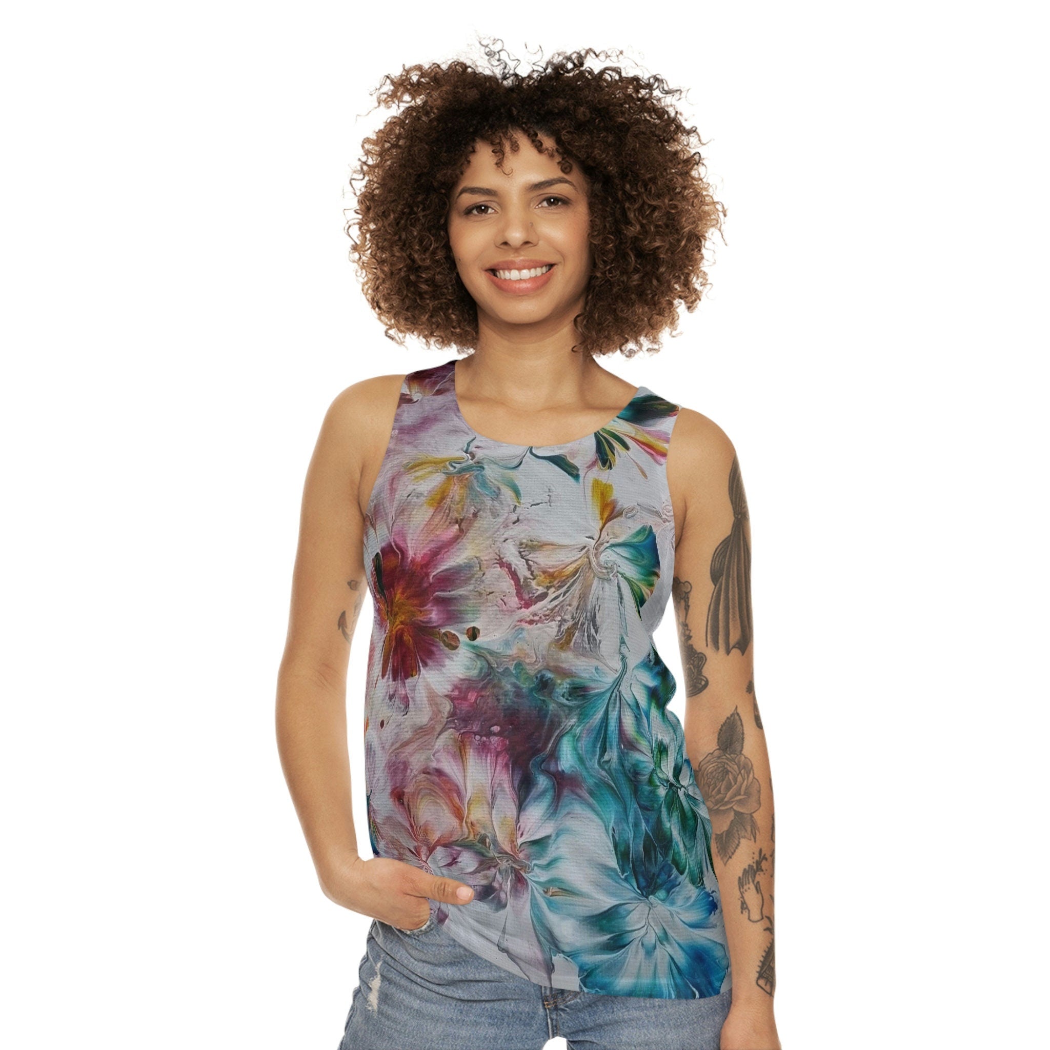 Multicoloured Tank Top
