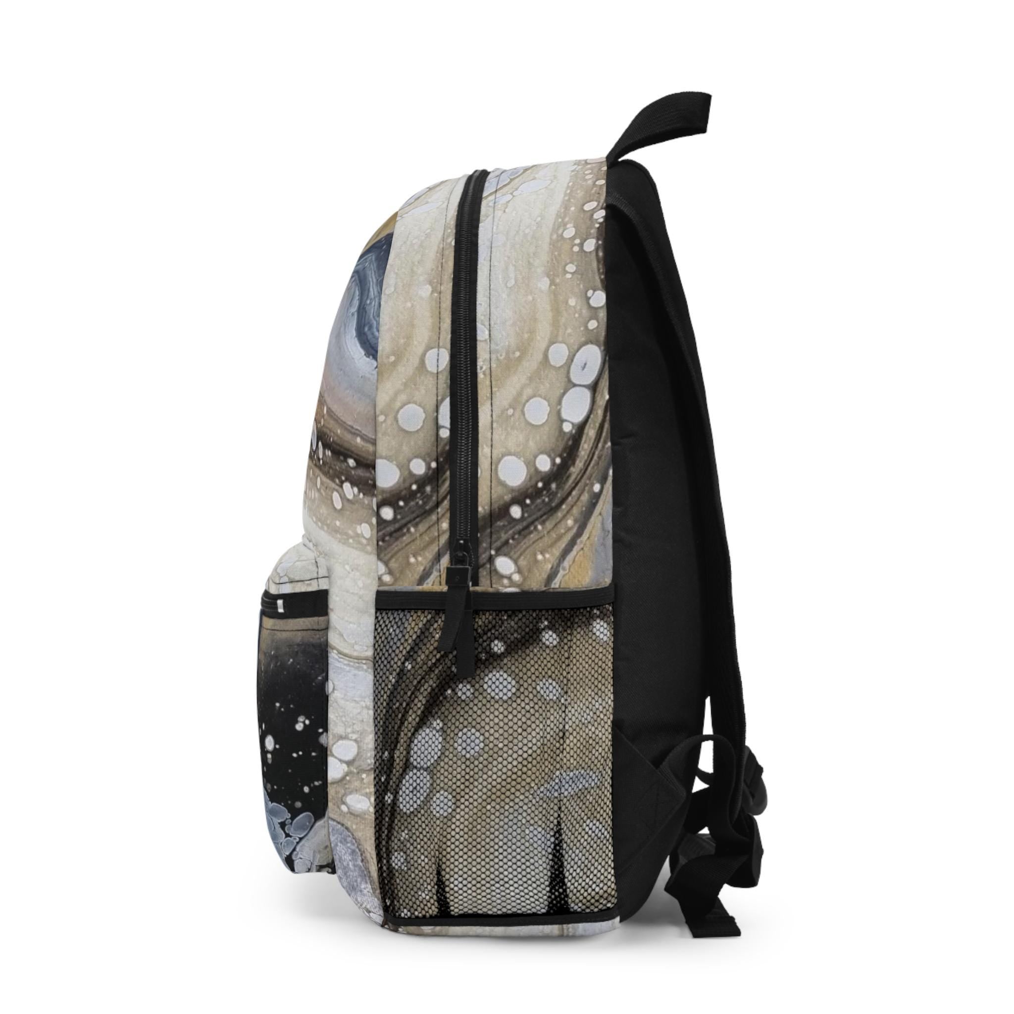 Oyster Gold Everyday Backpack — Spacious, Strong & Beautifully Practical