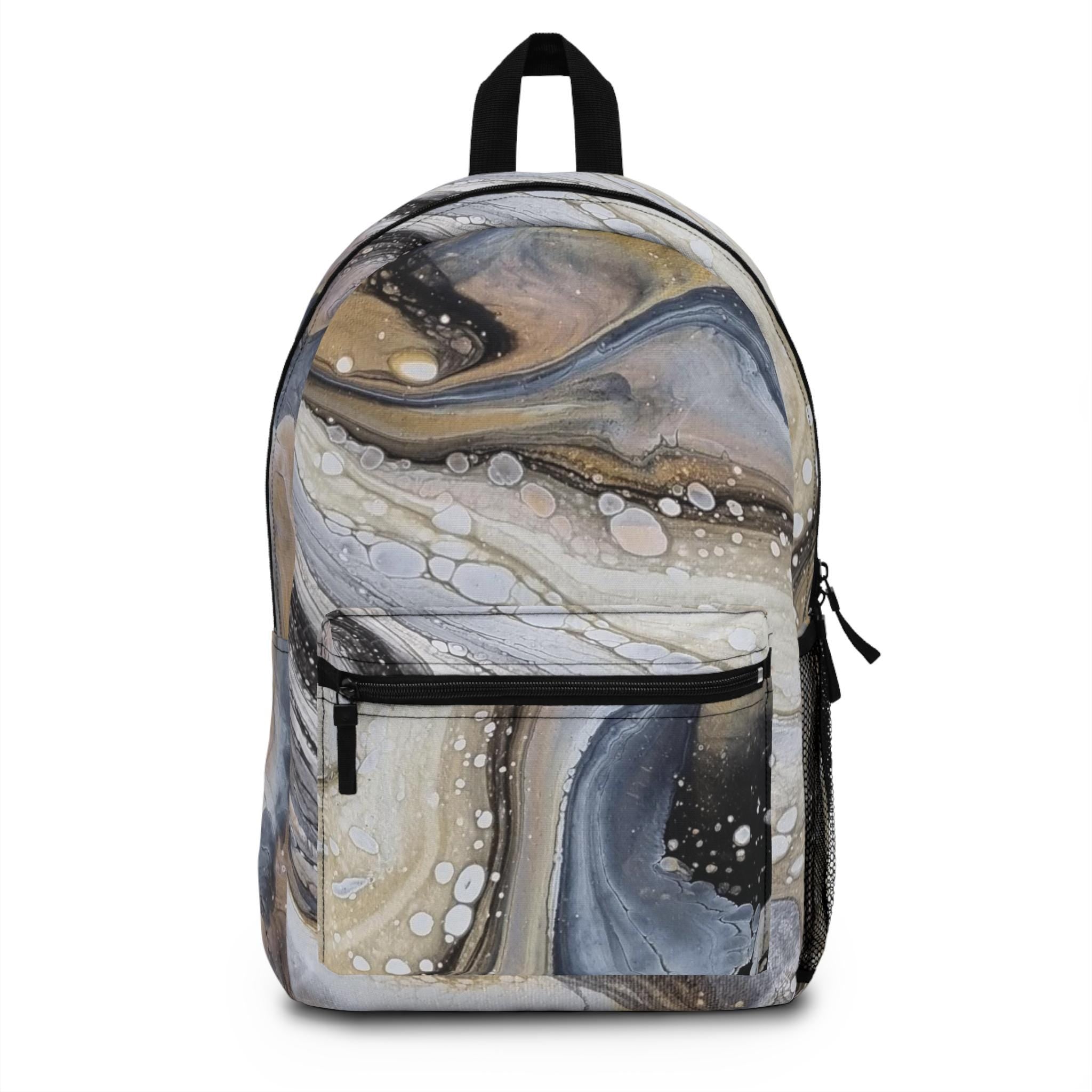 Oyster Gold Everyday Backpack — Spacious, Strong & Beautifully Practical