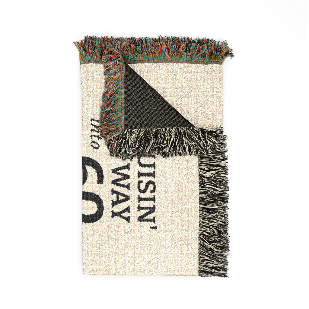 Cruisin' My Way 60 Woven Blanket | Birthday Milestone Throw