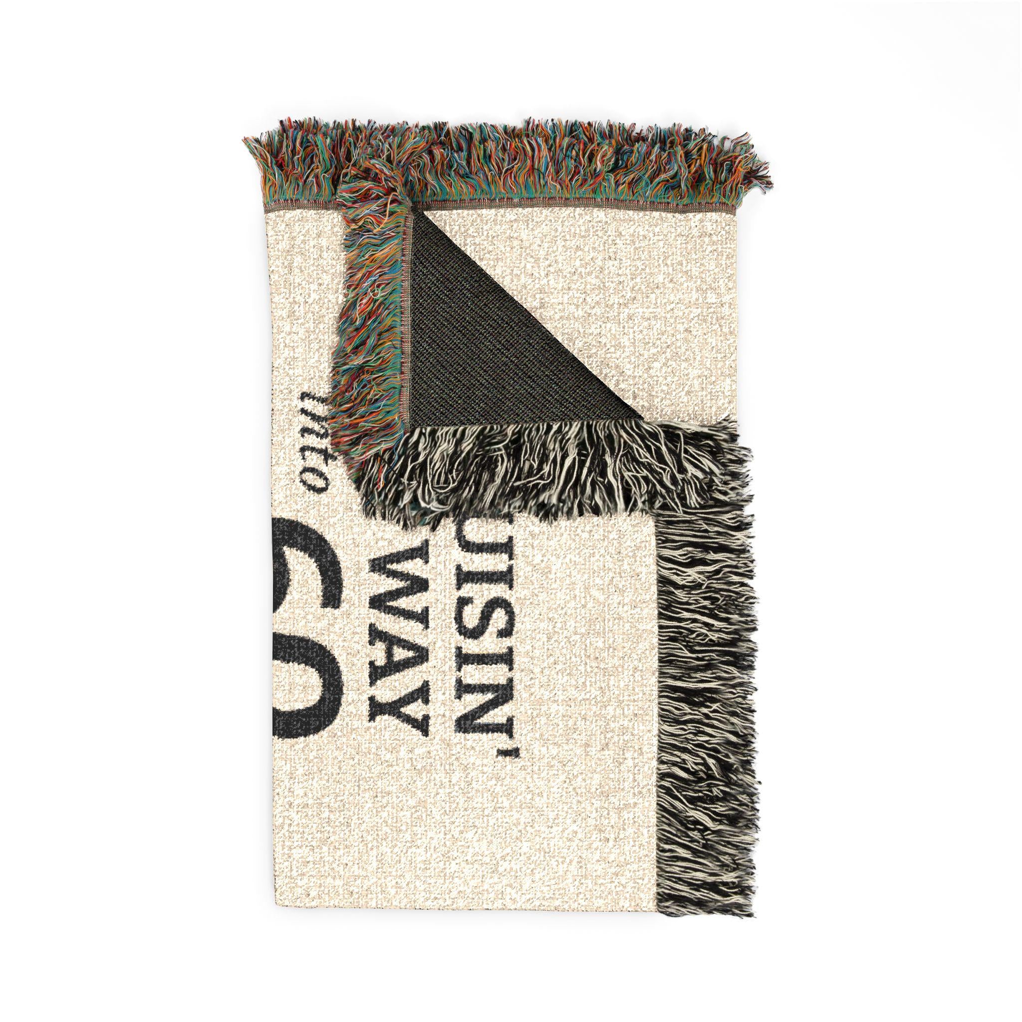 Cruisin' My Way 60 Woven Blanket | Birthday Milestone Throw