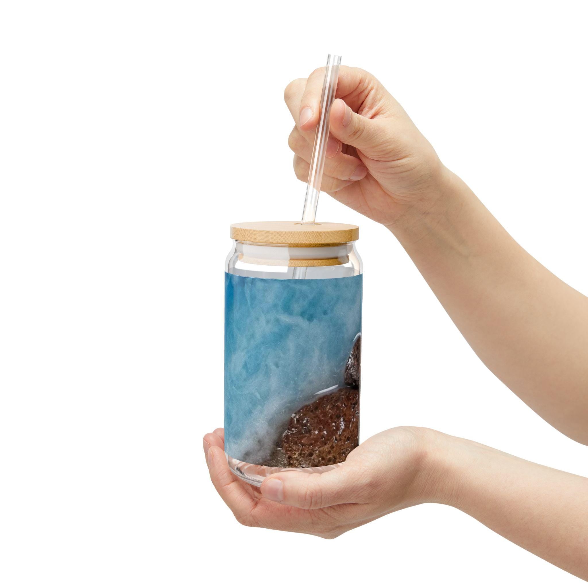 Ocean Wave Coast sipper glass | 16oz
