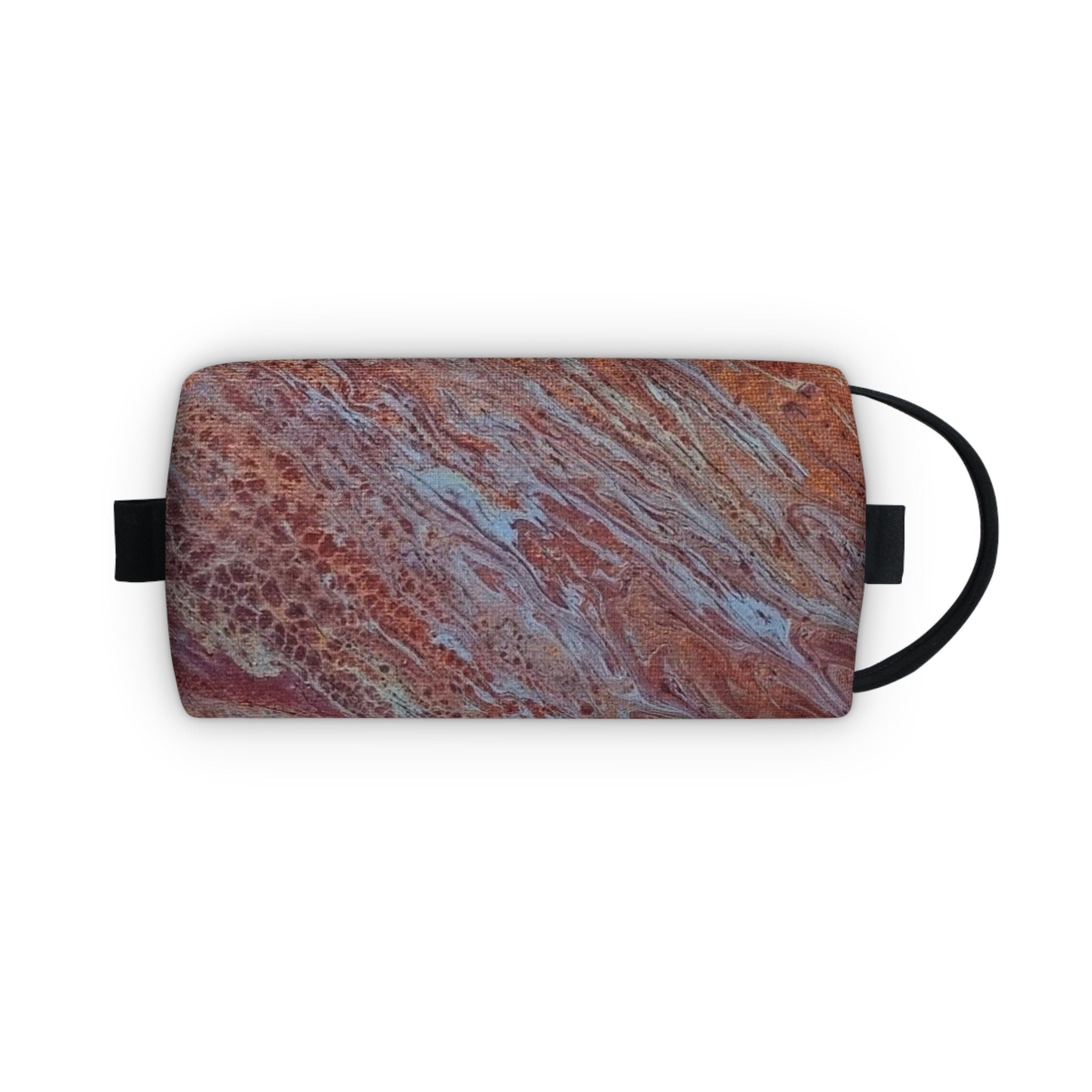 Rust and Wine Unisex Travel Toiletry Bag