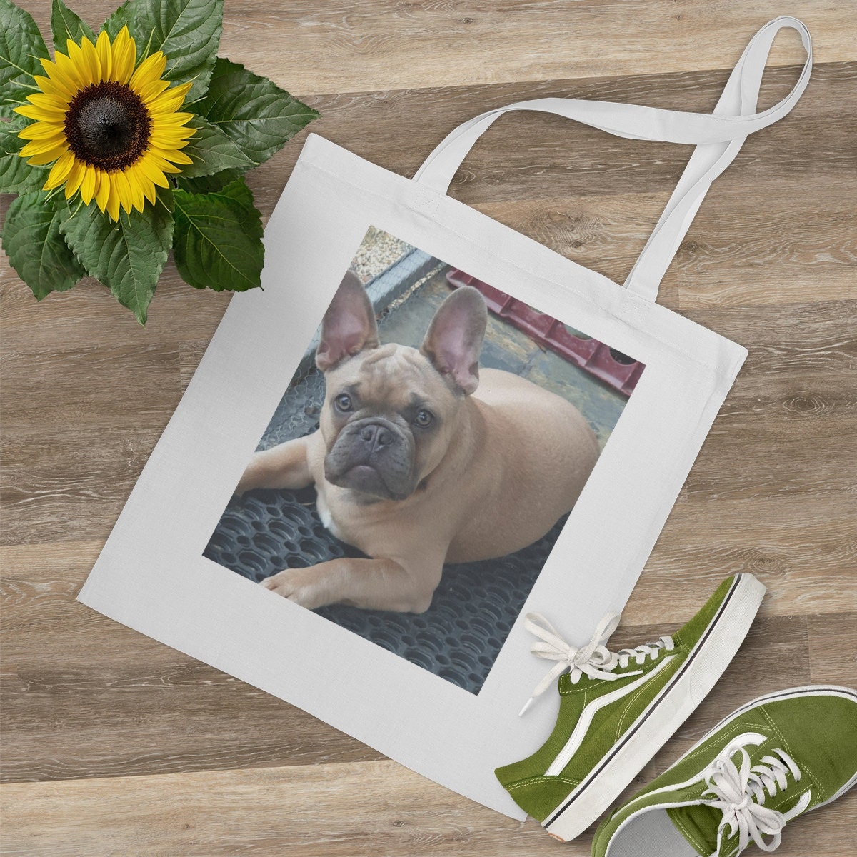Archie the frenchie Tote Bag