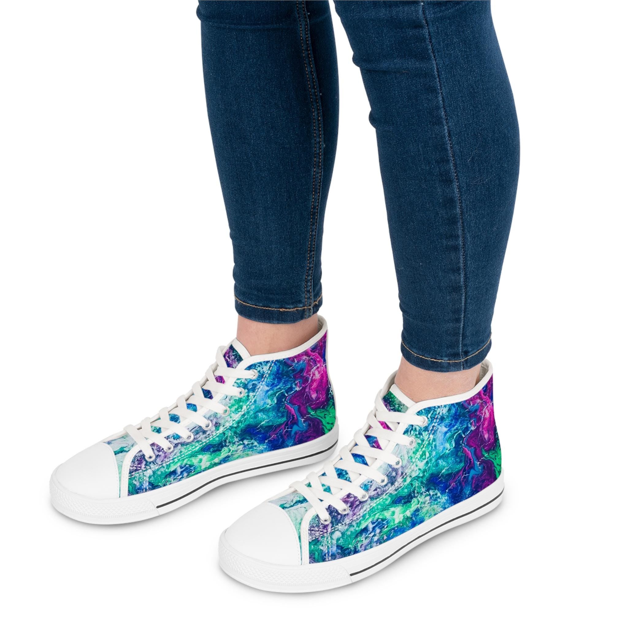 New Design Women's High Top Sneakers