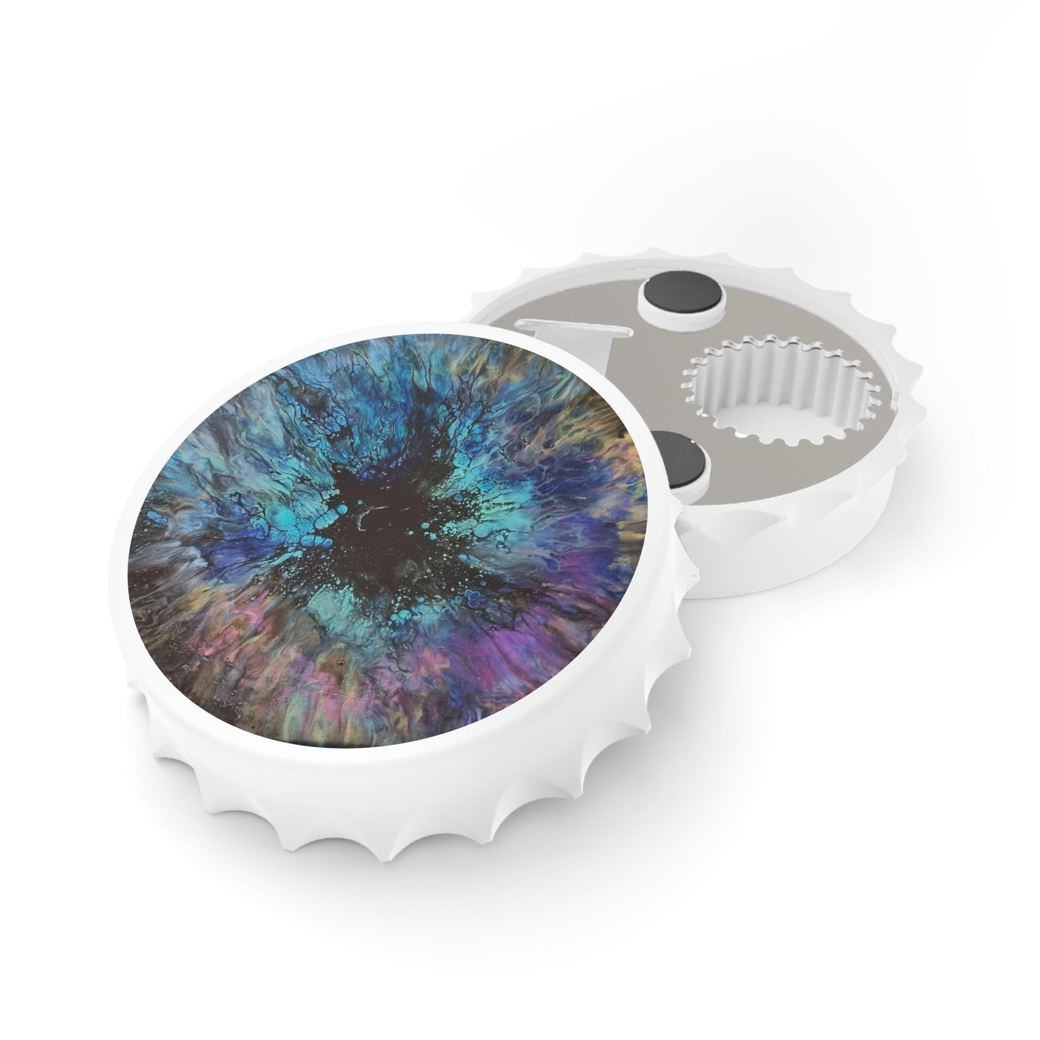 Nebula Burst design Bottle Opener