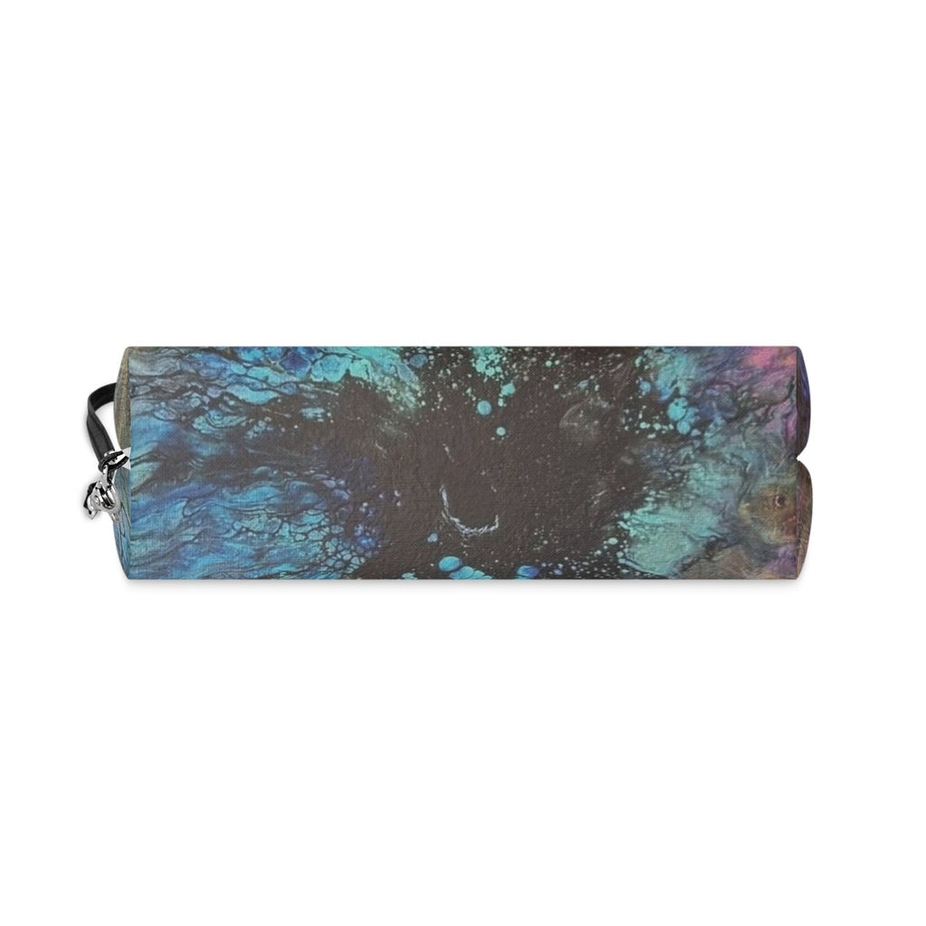 Cosmetic Bag – Abstract Canvas Beauty Case – Travel Organizer for Women