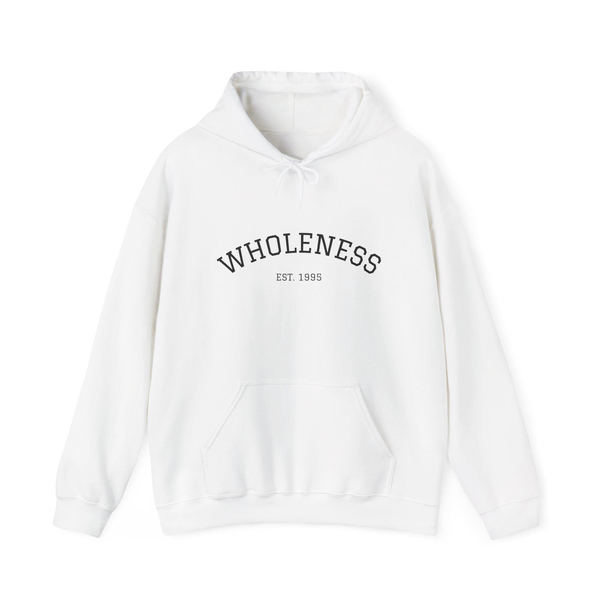 Wholeness Script Hoodie -  The Universe Has Your Back Mandala Back print