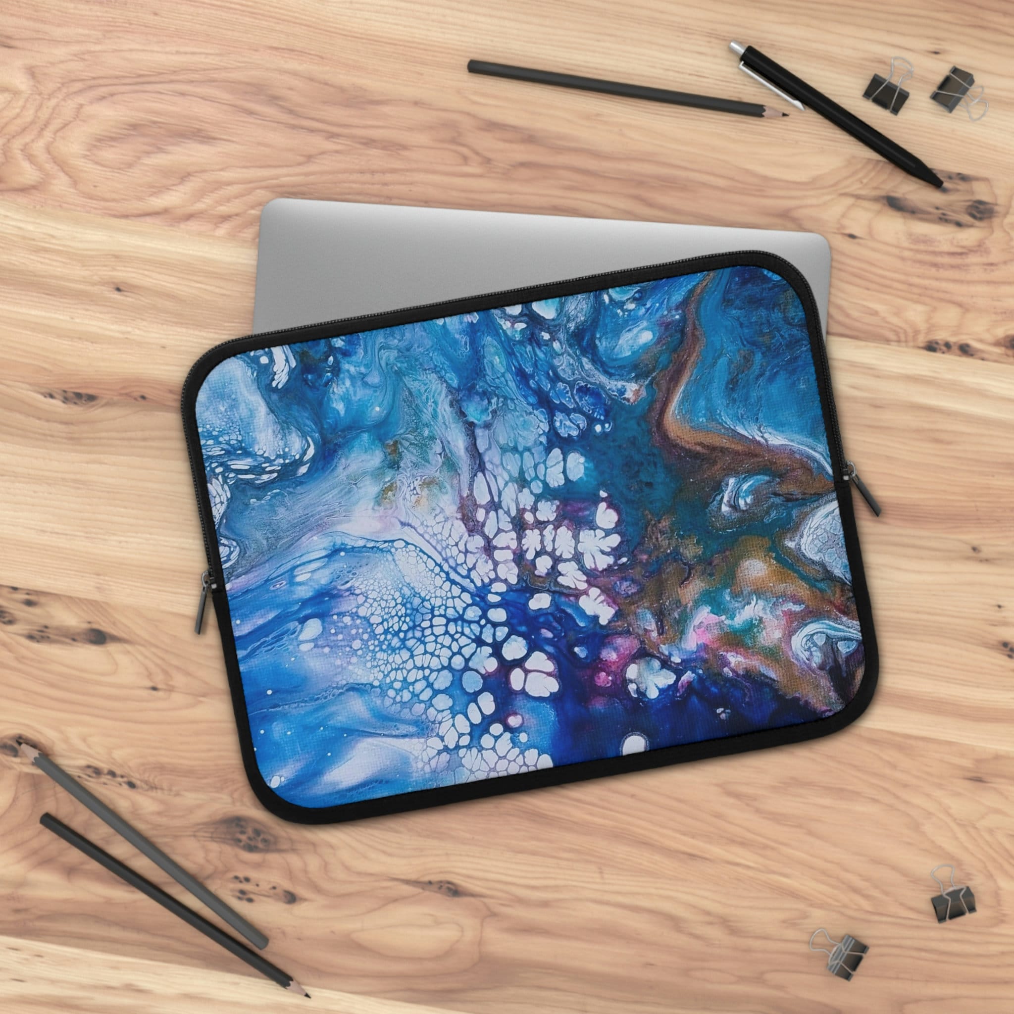 Art Inspired Neoprene Laptop Sleeve Functional Style on the Go
