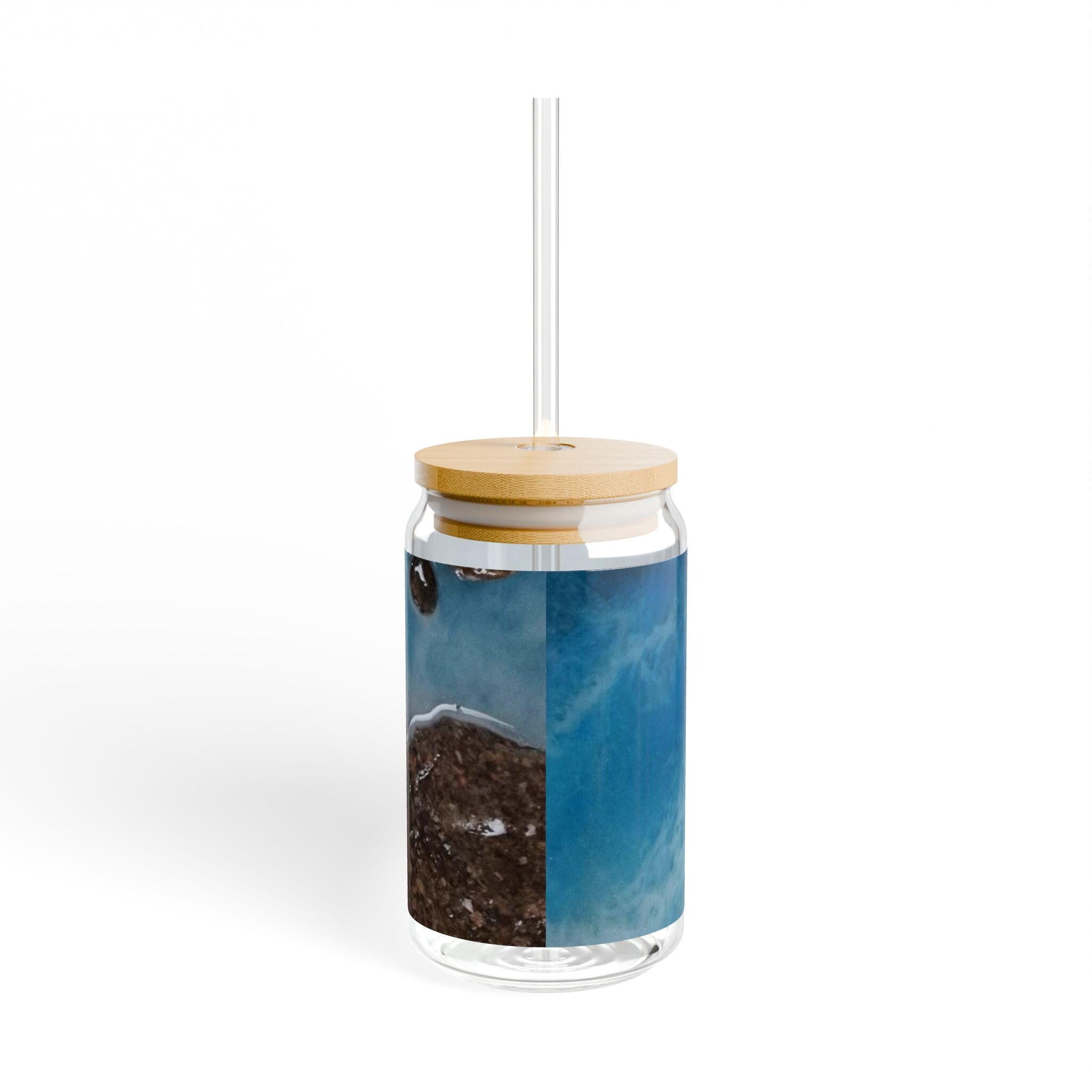 Ocean Wave Coast sipper glass | 16oz