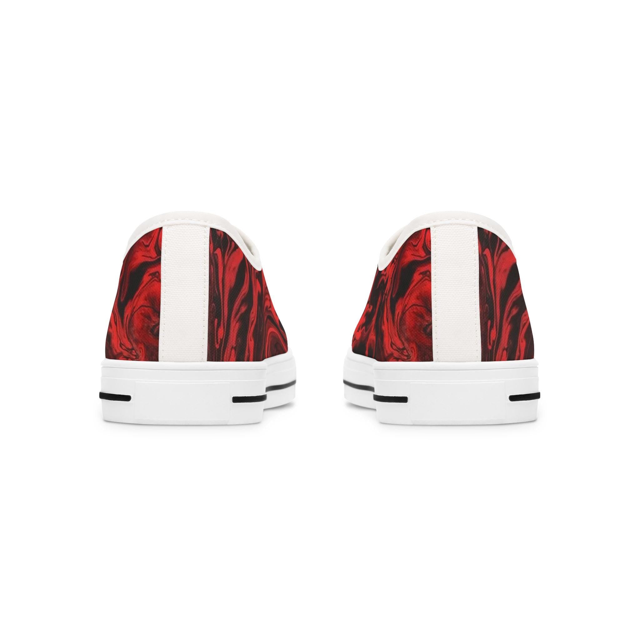 Flame - Women's Low Top Sneakers