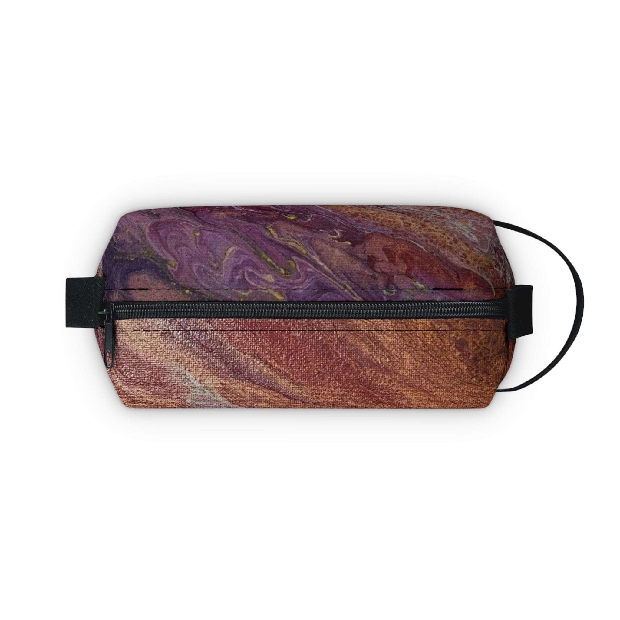 Rust and Wine Unisex Travel Toiletry Bag