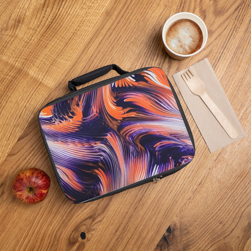 Purple Swirl Lunch Bag