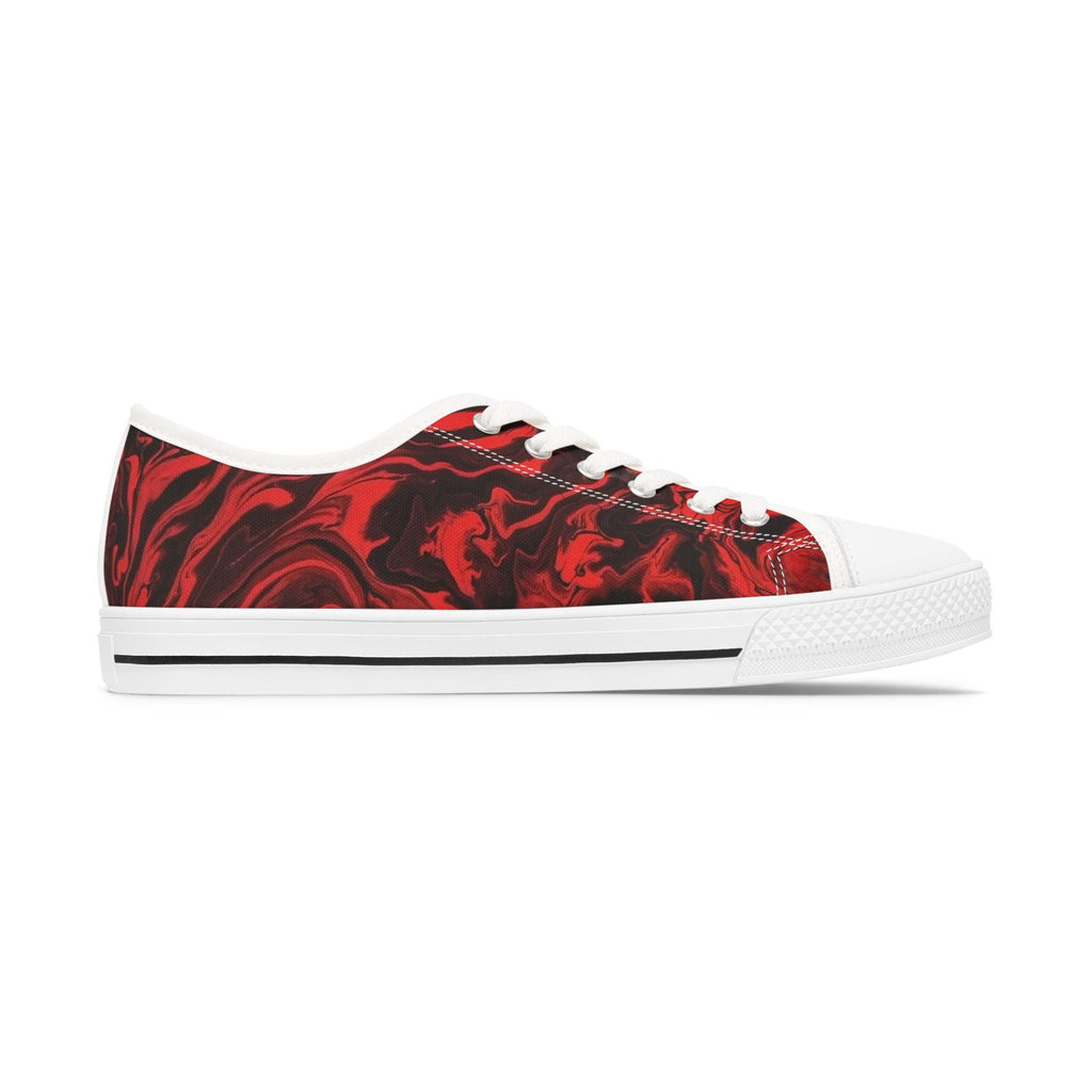 Flame - Women's Low Top Sneakers