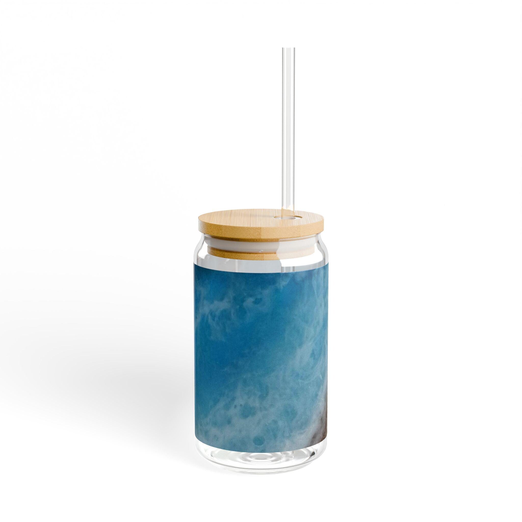 Ocean Wave Coast sipper glass | 16oz