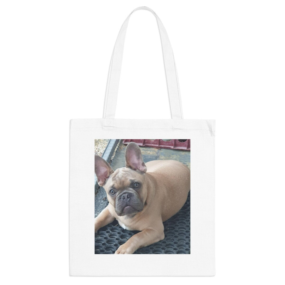 Archie the frenchie Tote Bag