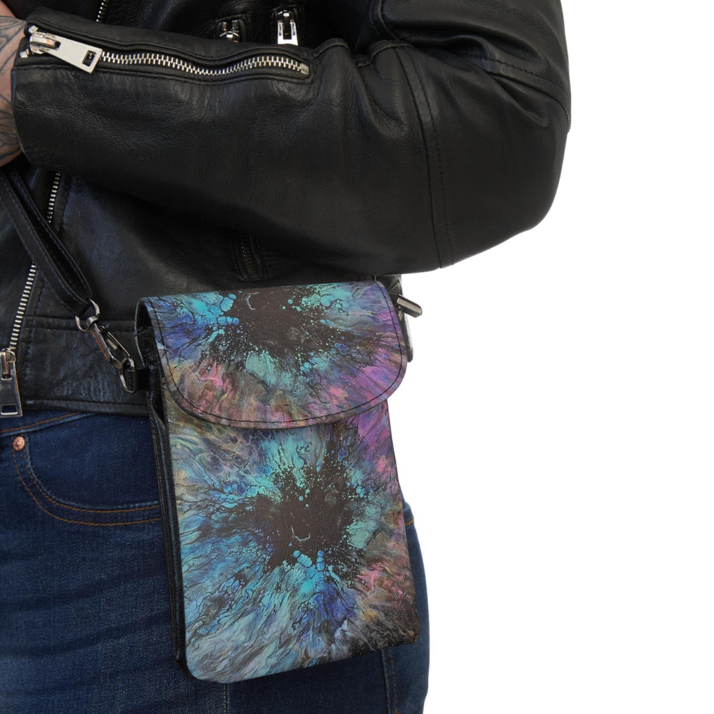 Small Cell Phone Wallet with strap