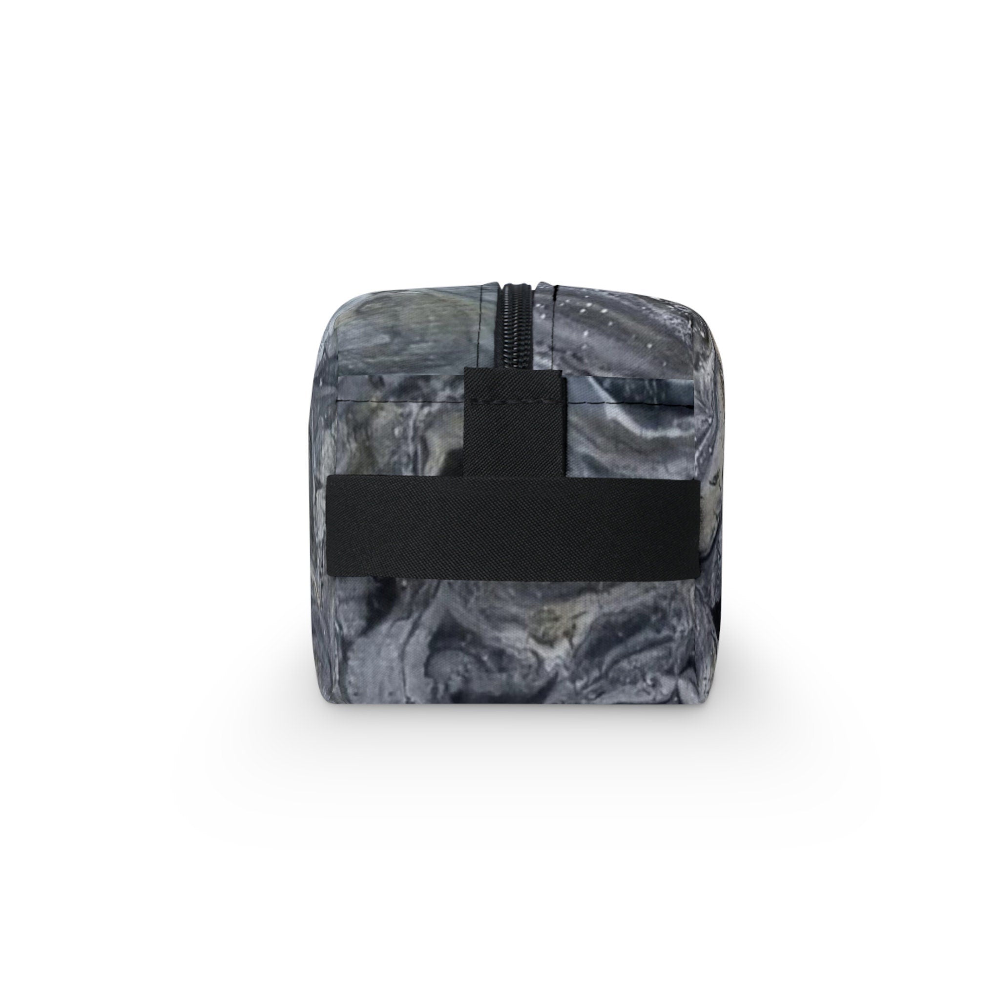 Unisex Toiletry Bag – Marbled Travel Case for Men & Women – Stylish Organizer with Gold Accents