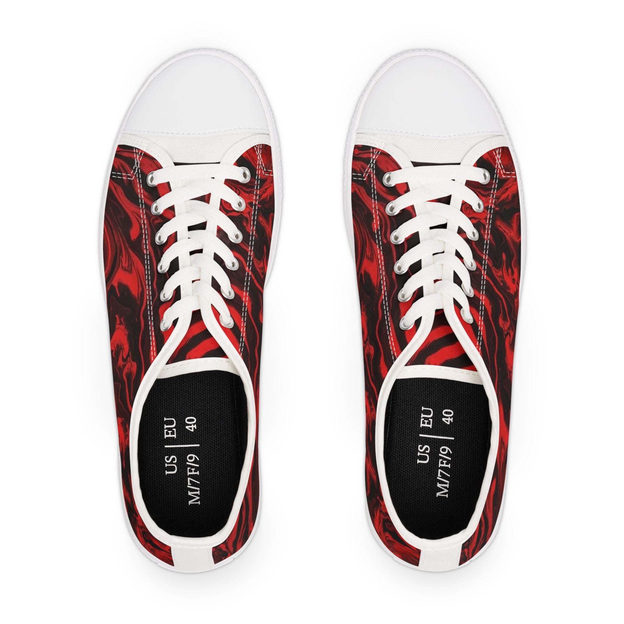 Flame - Women's Low Top Sneakers