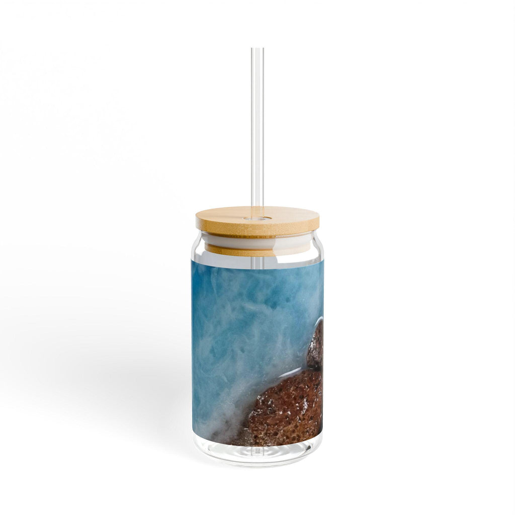 Ocean Wave Coast sipper glass | 16oz
