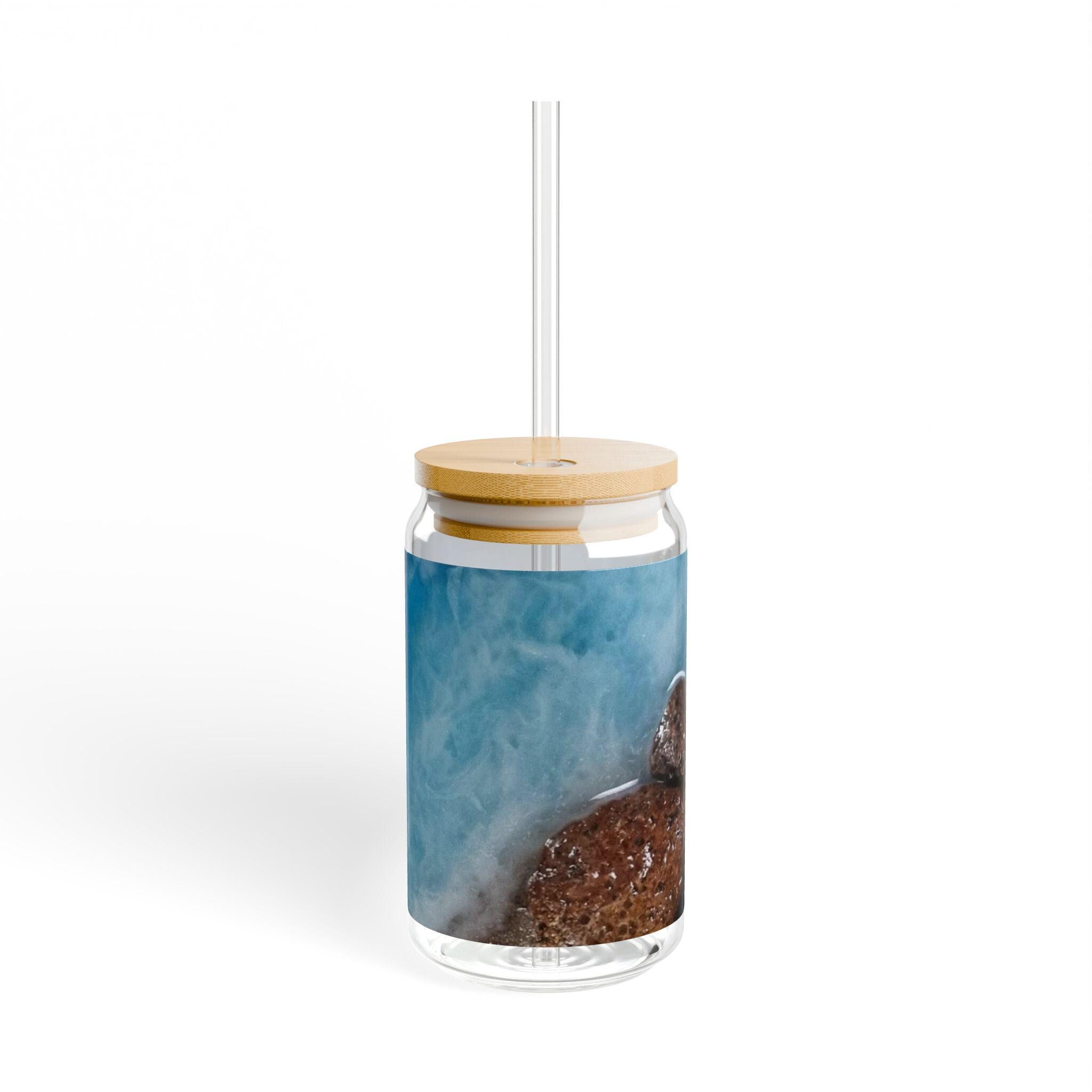 Ocean Wave Coast sipper glass | 16oz