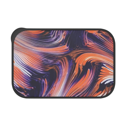 Abstract Swirl Pattern PLA Bento Box