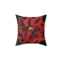 Rose Design Square Pillow