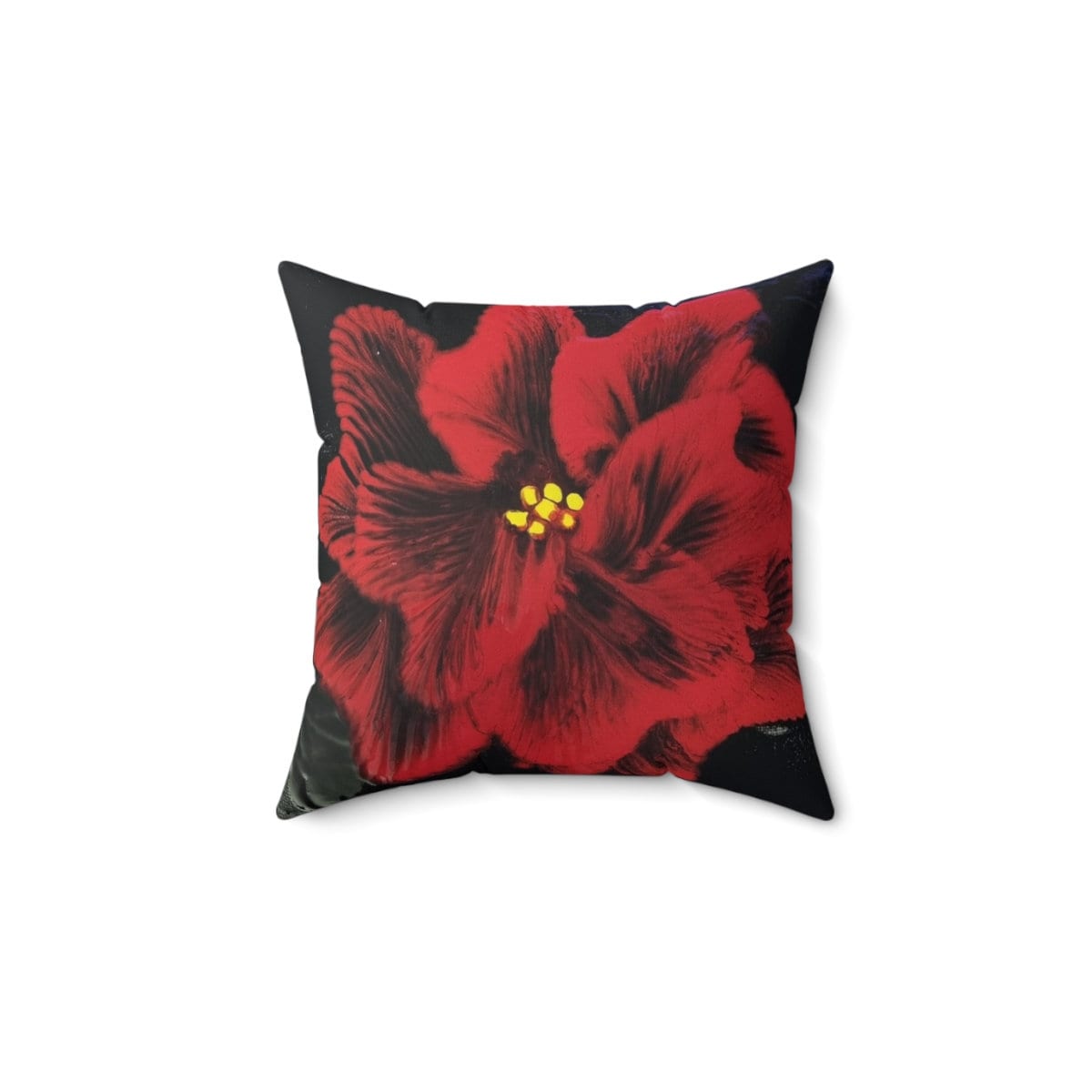 Rose Design Square Pillow