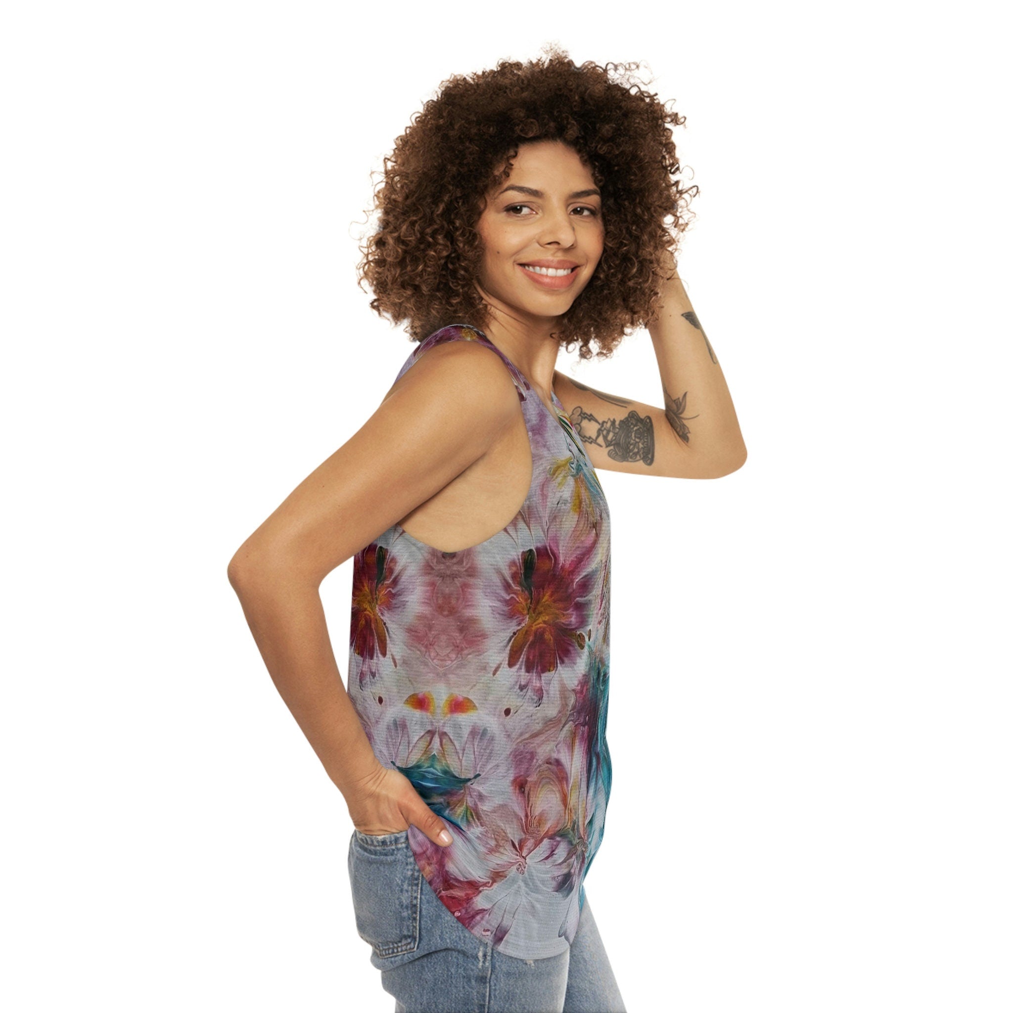 Multicoloured Tank Top