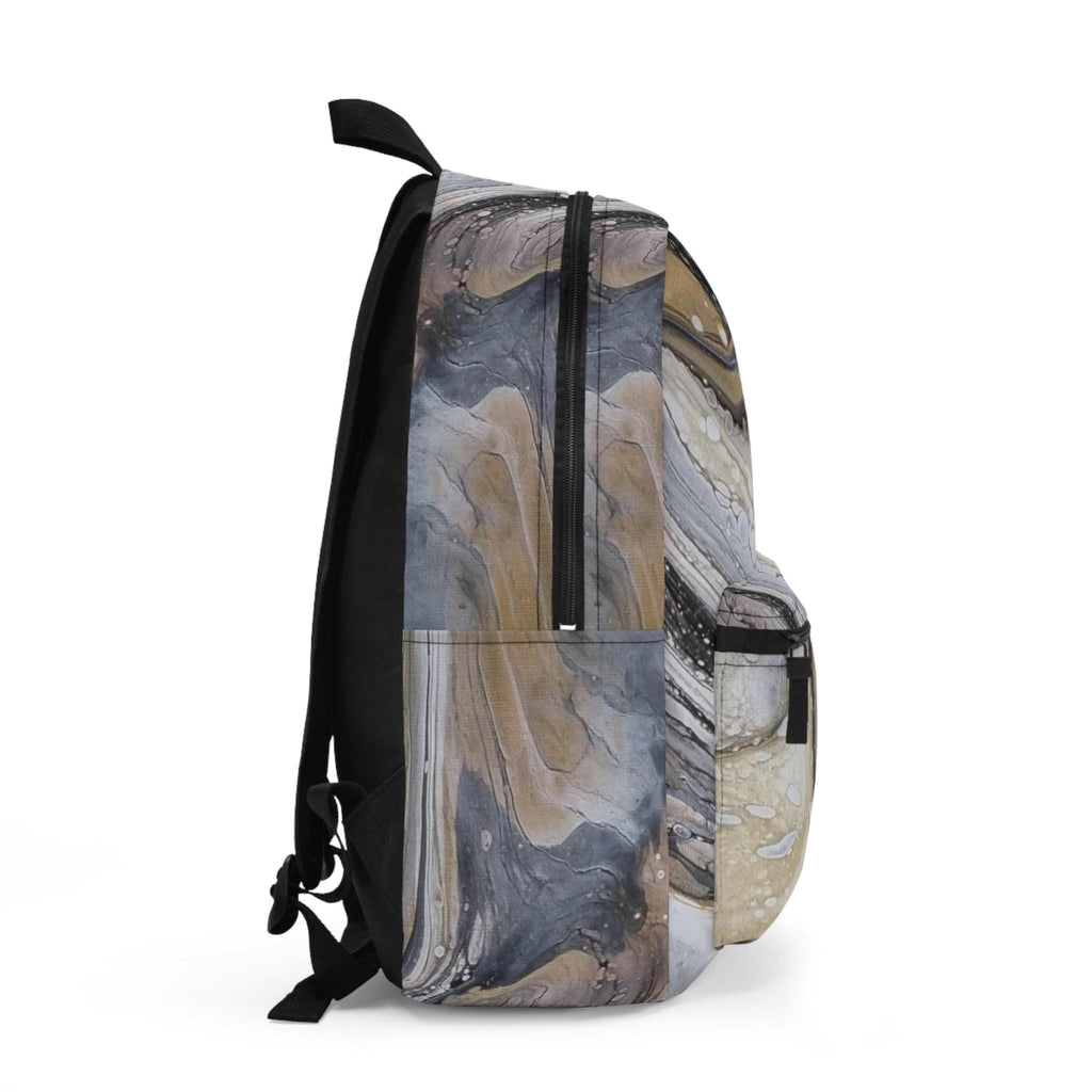 Oyster Gold Everyday Backpack — Spacious, Strong & Beautifully Practical