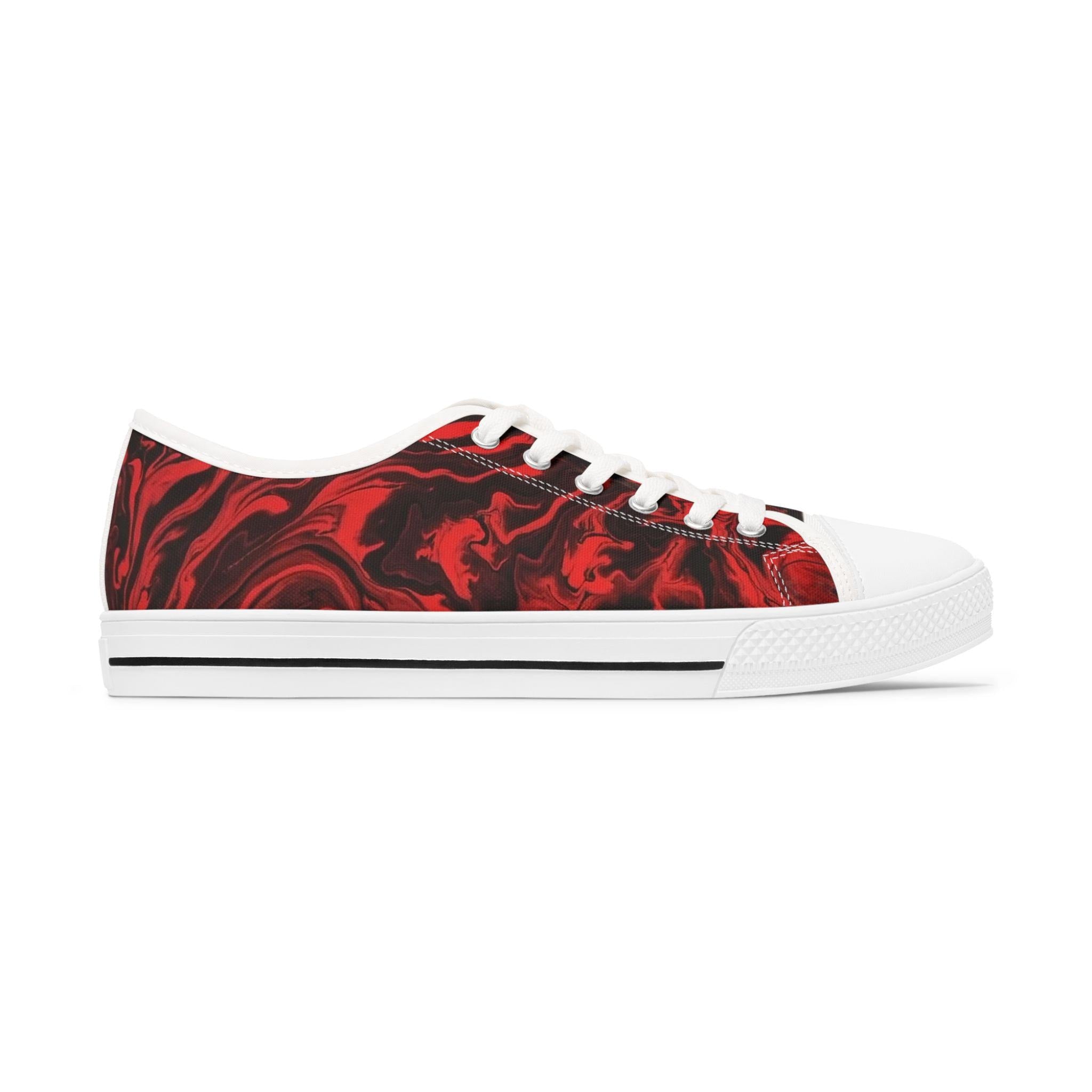 Flame - Women's Low Top Sneakers